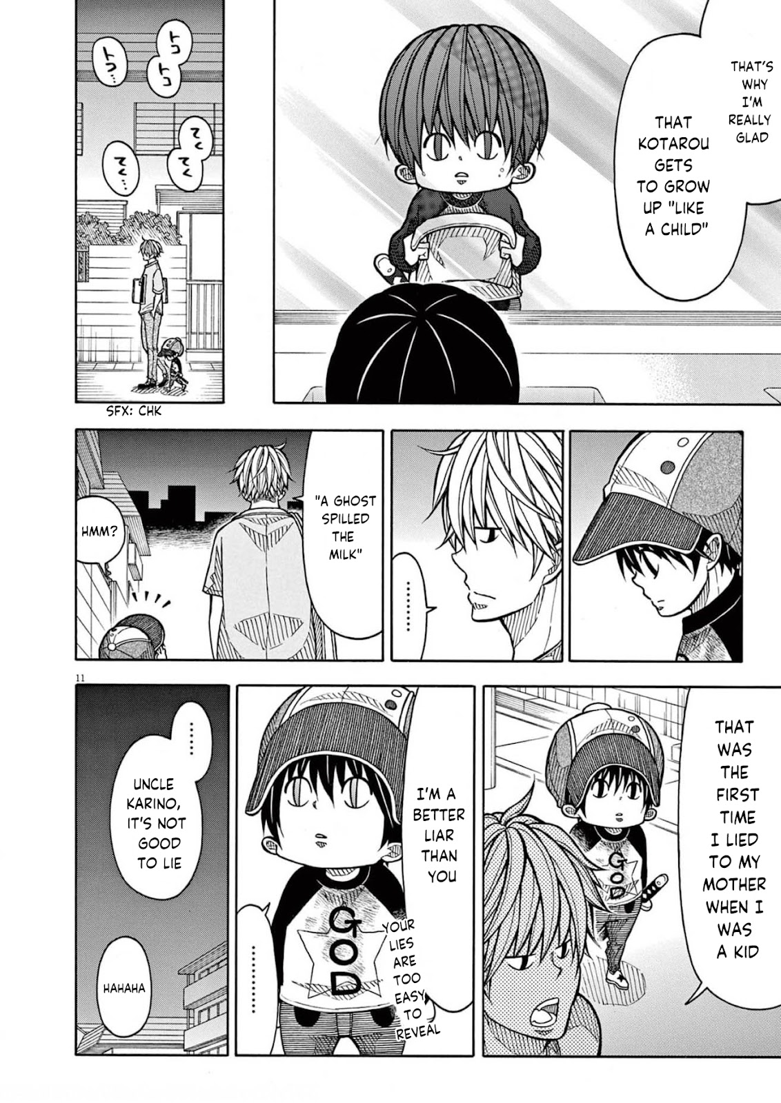 Kotaro Lives Alone, Chapter 127 image 011